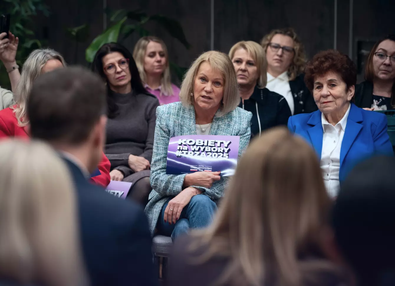 Kobiety z Rafałem Trzaskowskim